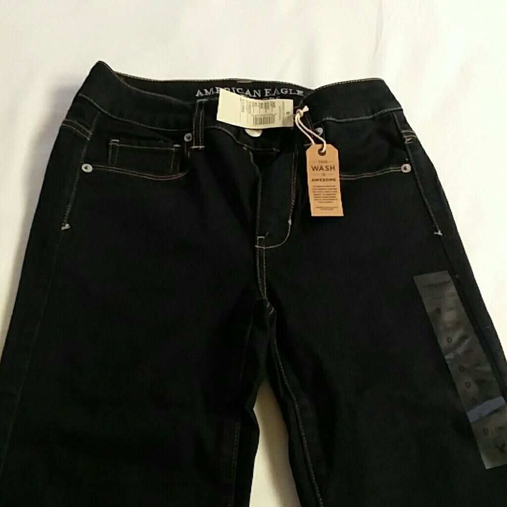 American Eagle high rise skinny jeans LONG